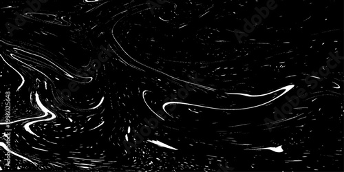 minimal abstract liquid marble texture vector illustration in black and white with soft flowing patterns and organic fluid movement