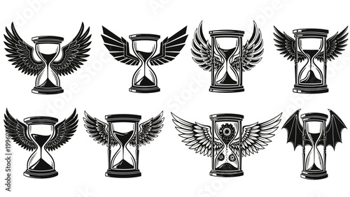 Winged Hourglasses Collection