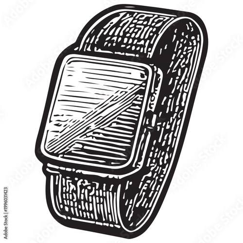 Smartwatch Health Tracker Wearable Medical Device Heart Rate Monitoring Technology
