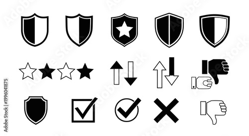 Security Shield and User Feedback Interface Elements