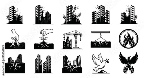 Urban Destruction, Disaster, and Rebirth Symbolism