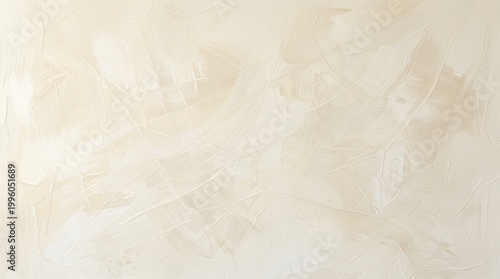 Cream Paint Ultra-premium Abstract Luxury Gestural Pale Warm Ivory Complex Layered Marks Slightly Different Tones Background Texture