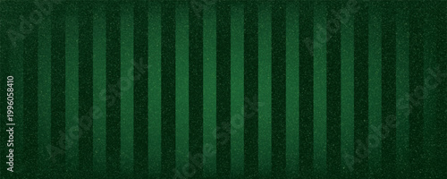 Green grass seamless texture on striped sport field. Astro turf pattern. Carpet or lawn top view. Vector background. Baseball, soccer, football or golf game.