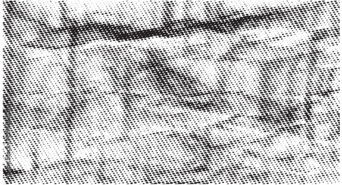 A Crumpled paper texture texture background features a closeup macro pattern of textured grey . Grungy monochrome noise craft paper illustration