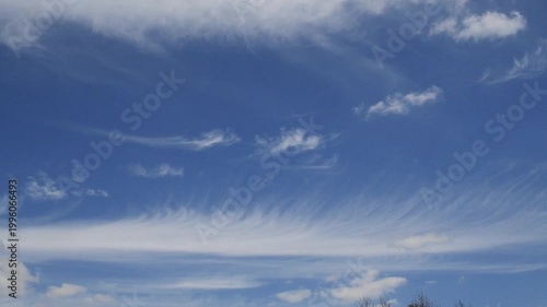 Federwolken ziehen vorbei - Nähe Dortmund, NRW - Zeitraffer / Timelapse