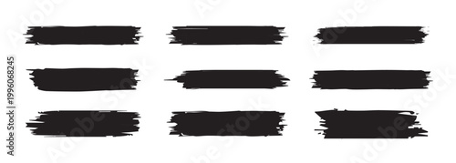 Valokuva Brush line set