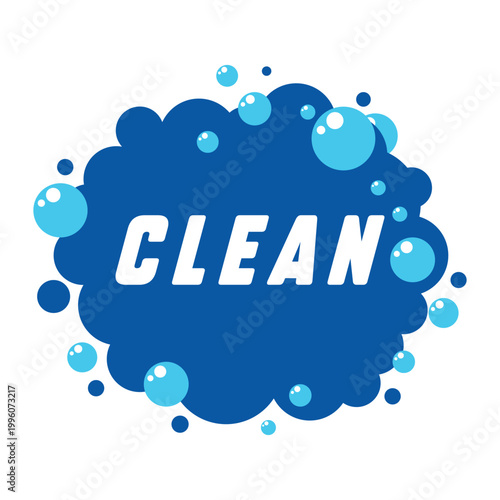 Cleaning Logo Illustration