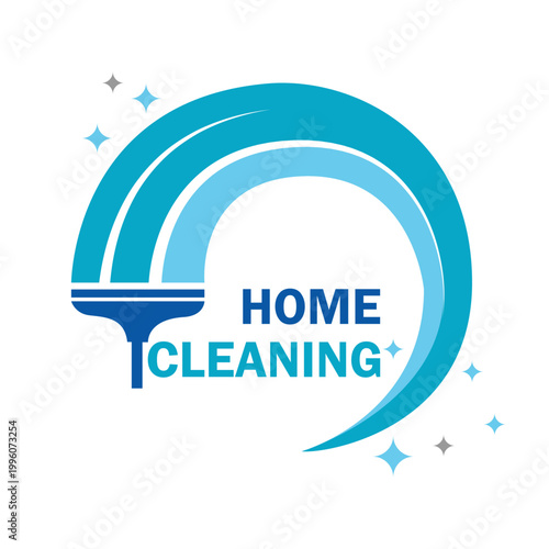Cleaning Logo Illustration