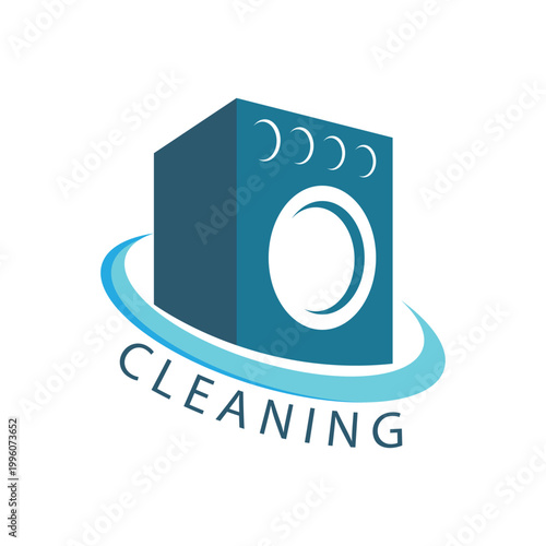 Cleaning Logo Illustration