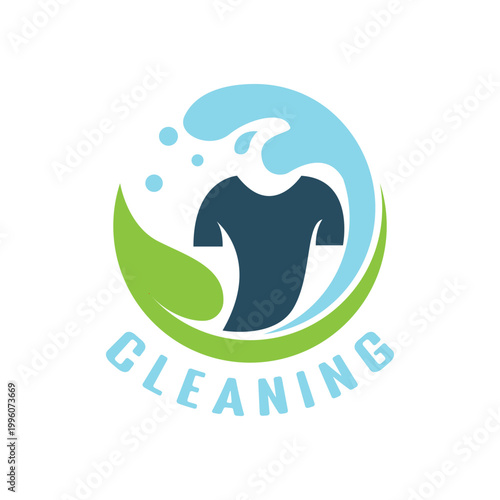 Cleaning Logo Illustration