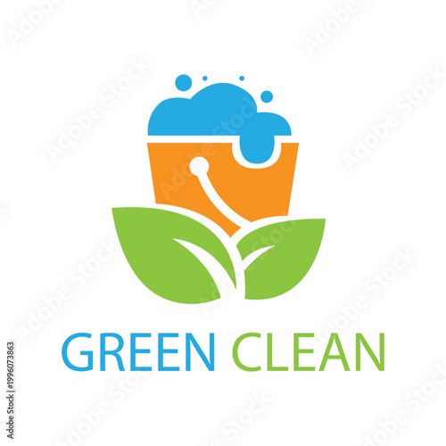 Cleaning Logo Illustration