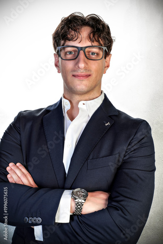 Portrait of a smiling businessman