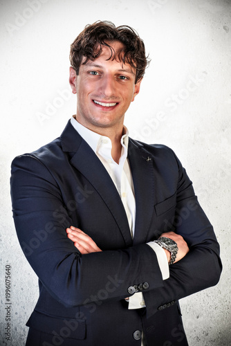 Portrait of a smiling businessman