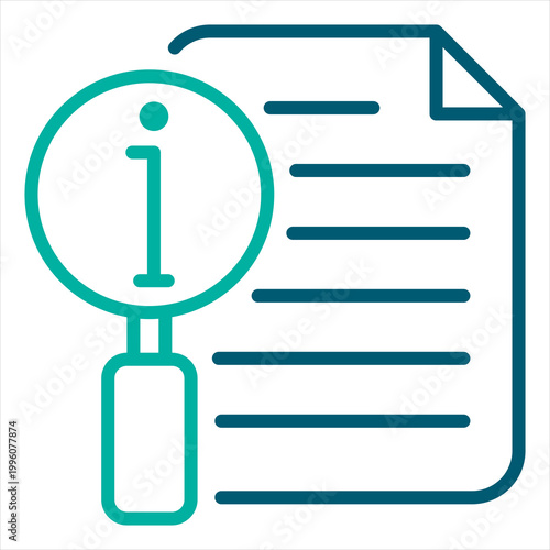 Transparency Single Icon Line Color