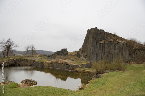 Das Naturdenkmal Panska skala bei dem Ort Kamenický Šenov in Tschechien 3