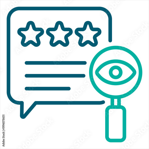 Review Single Icon Line Color