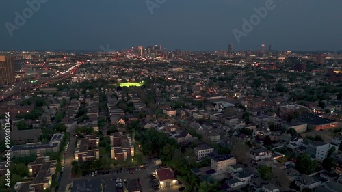 aerial view of Philadelphia