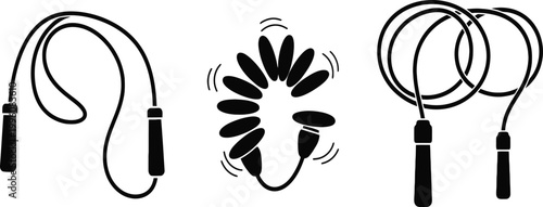 Raw Meat Cuts Icon Set with Various Beef Steak Pieces for Butcher Shop Menu Design, Protein Food Illustration, and Culinary Cooking Collection