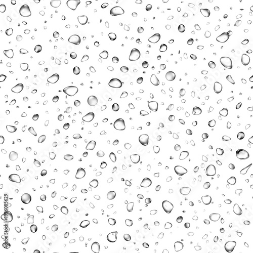Abstract black and white digital glitch pattern with geometric shapes and noise