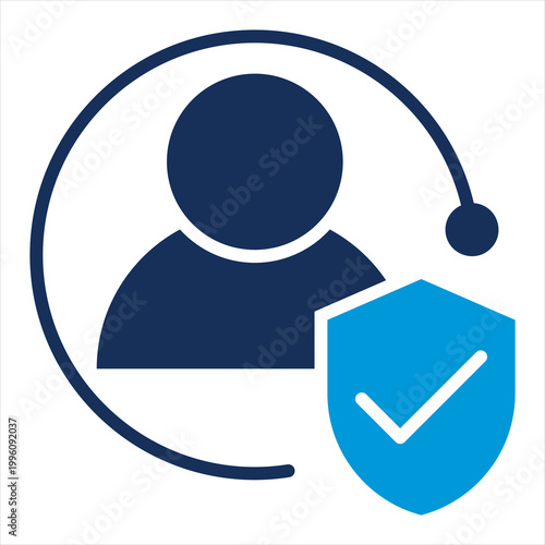 Integrity Single Icon Glyph Color