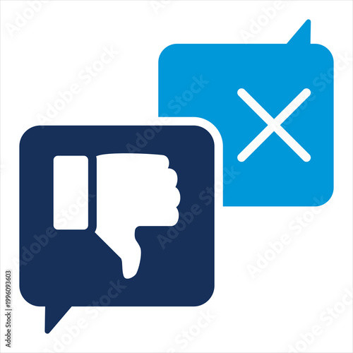 Harassment Single Icon Glyph Color