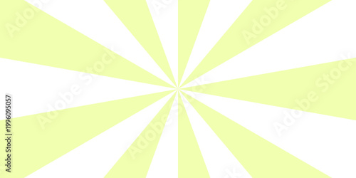 Spiral radial striped backdrop design. Eye catching vector background for product campaign.  Minimal sunny sunset spotlight gradient banner for poster and cartoons background. 