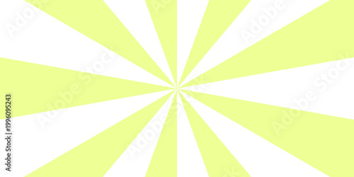 Spiral radial striped backdrop design. Eye catching vector background for product campaign.  Minimal sunny sunset spotlight gradient banner for poster and cartoons background. 