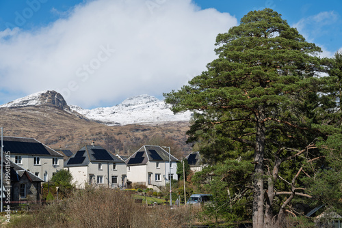 Photograph of the Village of Killan in the Scottish Highlands
