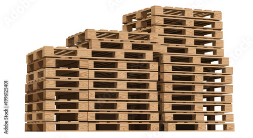 Stack of Wooden Pallets