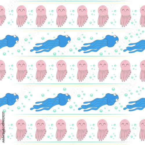 sea creatures pattern