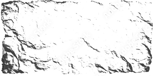 Abstract Dust and Dirt Grain Texture Isolated on White Clean Background for Grunge Overlay Vintage Aged Style Vector Illustration.