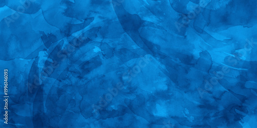 Soft blue watercolor background with soft watercolor stains and abstract shapes vector illustration for design	