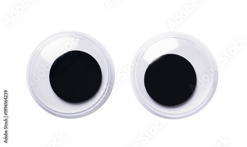 Googly eyes staring, adding animated character to projects