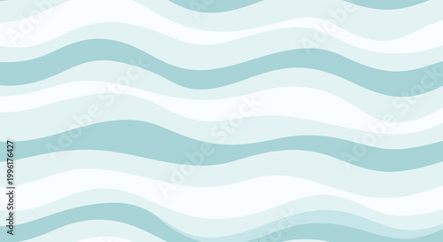 Abstract blue and white wavy pattern representing ocean waves or a calm water surface for a soothing background design texture.