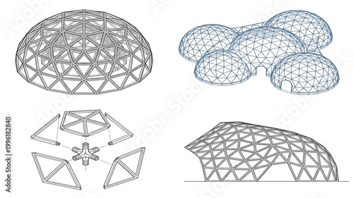 Geodesic Dome Engineering and Assembly Diagrams