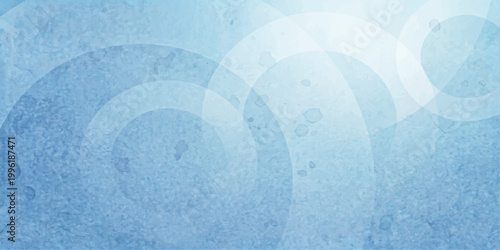 abstract design in shades of blue with delicate watercolor circles, creating a sense of ethereal beauty and understated elegance. for background, web, ui, branding, design