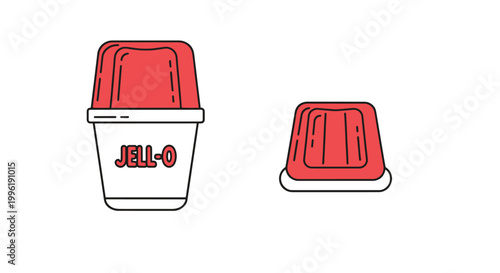 Jell Line art vector set minimal clean abstract illustration
