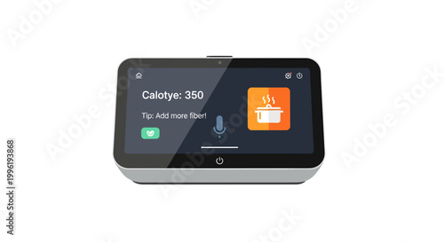 Smart home device control panel interface