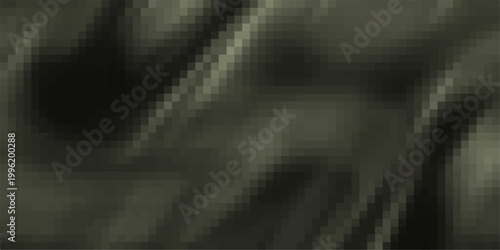 Pixelated abstract texture in muted grey and dark tones, resembling flowing fabric or rippling water with subtle light and shadow variations for sophisticated and minimalist backgrounds