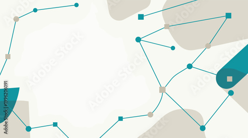 A calming and modern abstract background in teal and neutral tones. Ideal for website headers, social media graphics, or presentations needing a clean