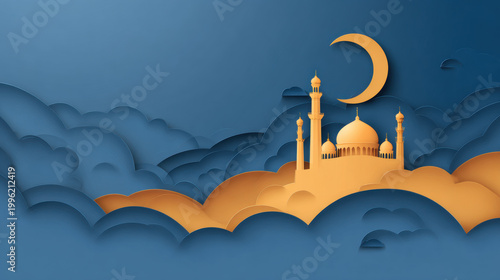 Spiritual Eid Design Minimal Style