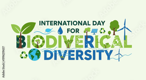 International Day for Biological Diversity logo.