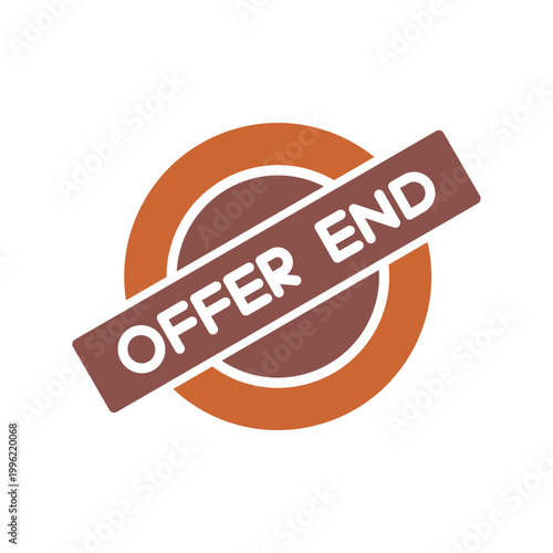 Offer End Icon Design