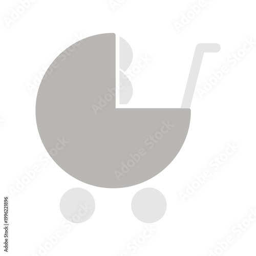Baby Crib Icon Design