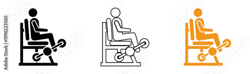 Wheelchair accessibility symbol a pictogram representing inclusive access for people with disabilities