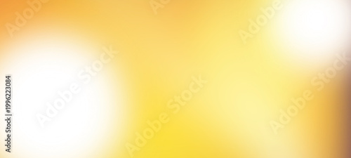 Принти на полотні Vibrant abstract background with blurred yellow and orange bokeh lights, soft focus and luminous glow, creating a festive and celebratory mood for events