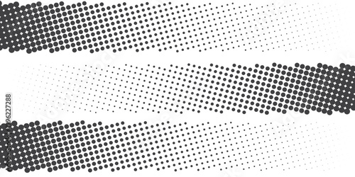 grunge Halftone white and black dots pattern and black gradient grunge texture background. Dotted line comic sport style vector illustration