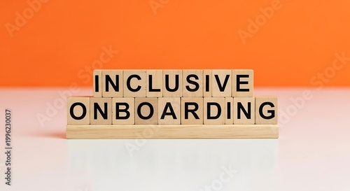 Inclusive onboarding text design with pixelated effect