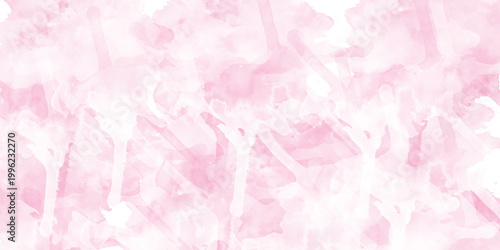 pink background with texture pink background with watercolor Pink scraped grungy background frame Soft pink brush strokes. Rose. watercolor background concept, vector