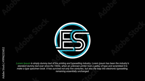 A polished logo for an imaginary company, utilizing sleek designs and modern typography, perfect for branding, marketing, and representing business innovation and creativity.